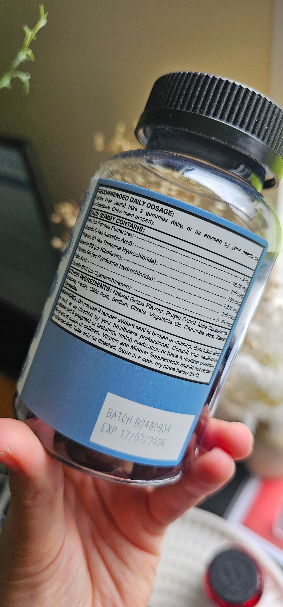 Iron+ vitamin Gummies