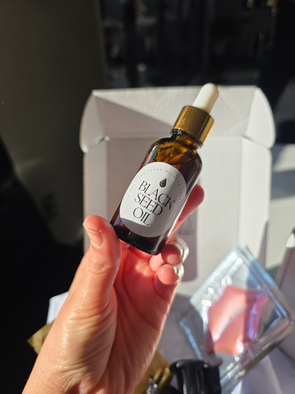 Facial Cupping At-home Kit with Pure Black Seed Oil